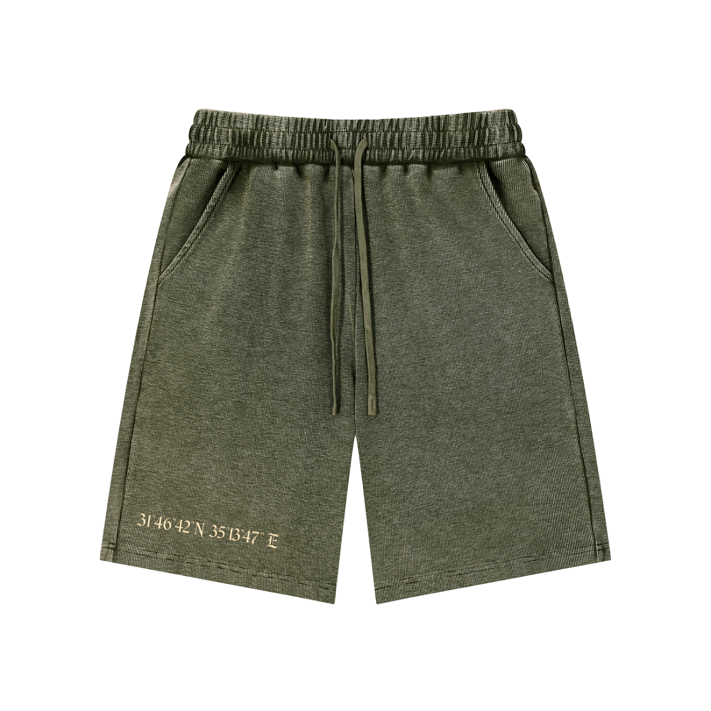 Waffle Knit Tomb Coordinate Shorts