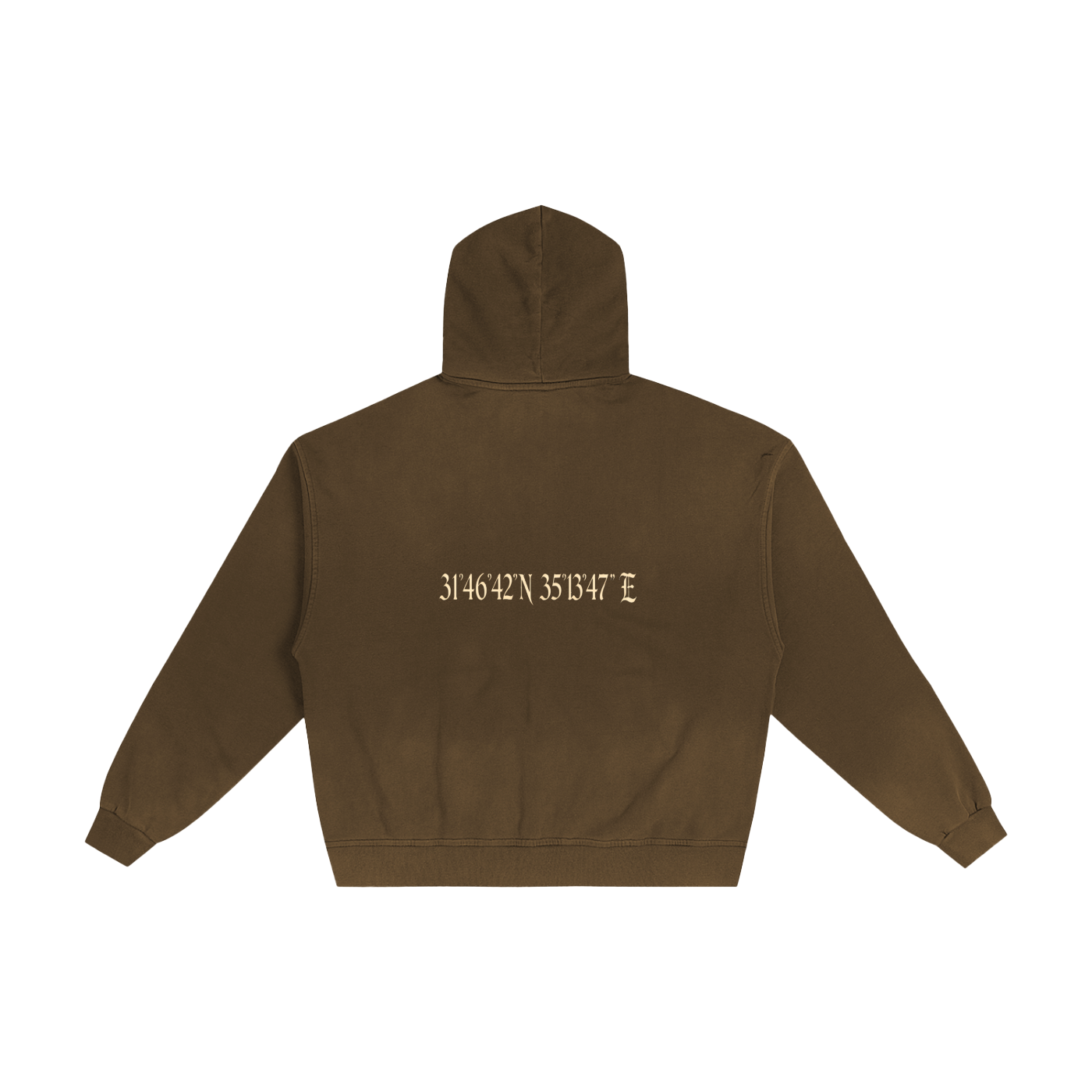 Tomb Coordinates Zip up Hoodie