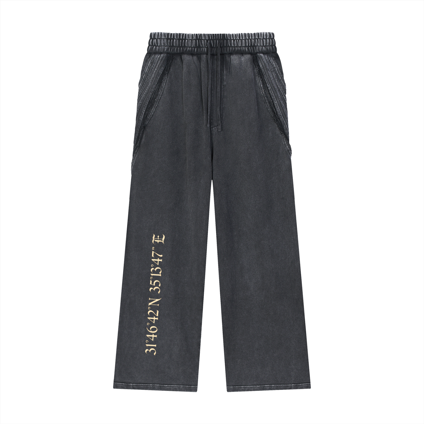 Tomb Coordinates Straight Sweatpants