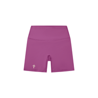 Women's Cross High Waisted Biker Shorts