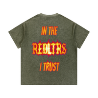 “REDLTRS” Waffle Knit T-Shirt