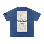 AOA “REDLTRS” Oversized Cotton T-Shirt