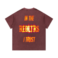 “REDLTRS” Waffle Knit T-Shirt