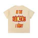 “REDLTRS” Waffle Knit T-Shirt
