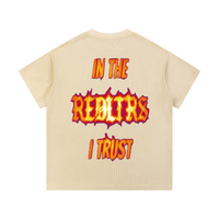“REDLTRS” Waffle Knit T-Shirt