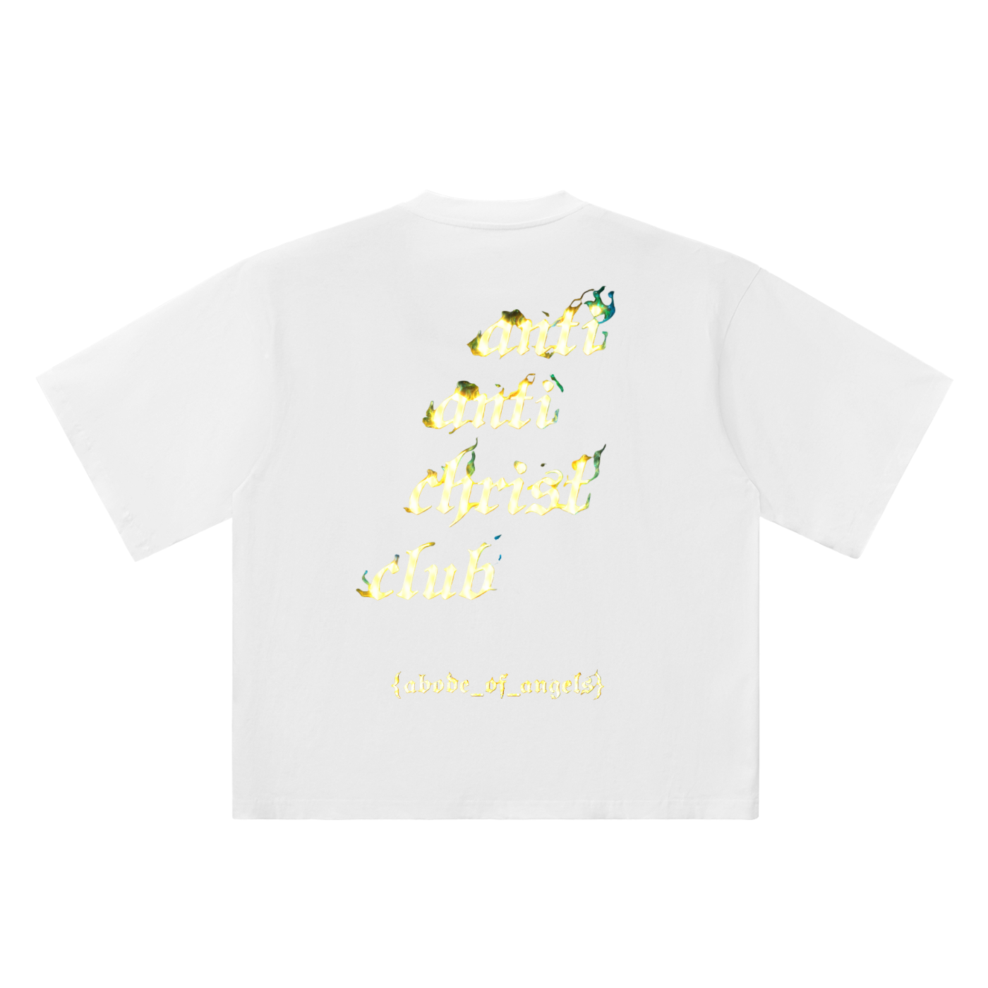 Oversized Drop Shoulder “MADE IN HEAVEN” T-Shirt