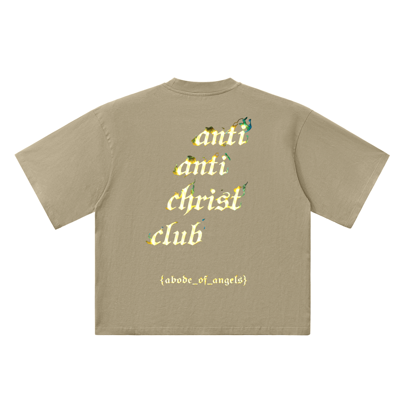 Oversized Drop Shoulder “MADE IN HEAVEN” T-Shirt