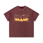 “REDLTRS” Waffle Knit T-Shirt