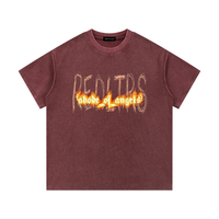 “REDLTRS” Waffle Knit T-Shirt