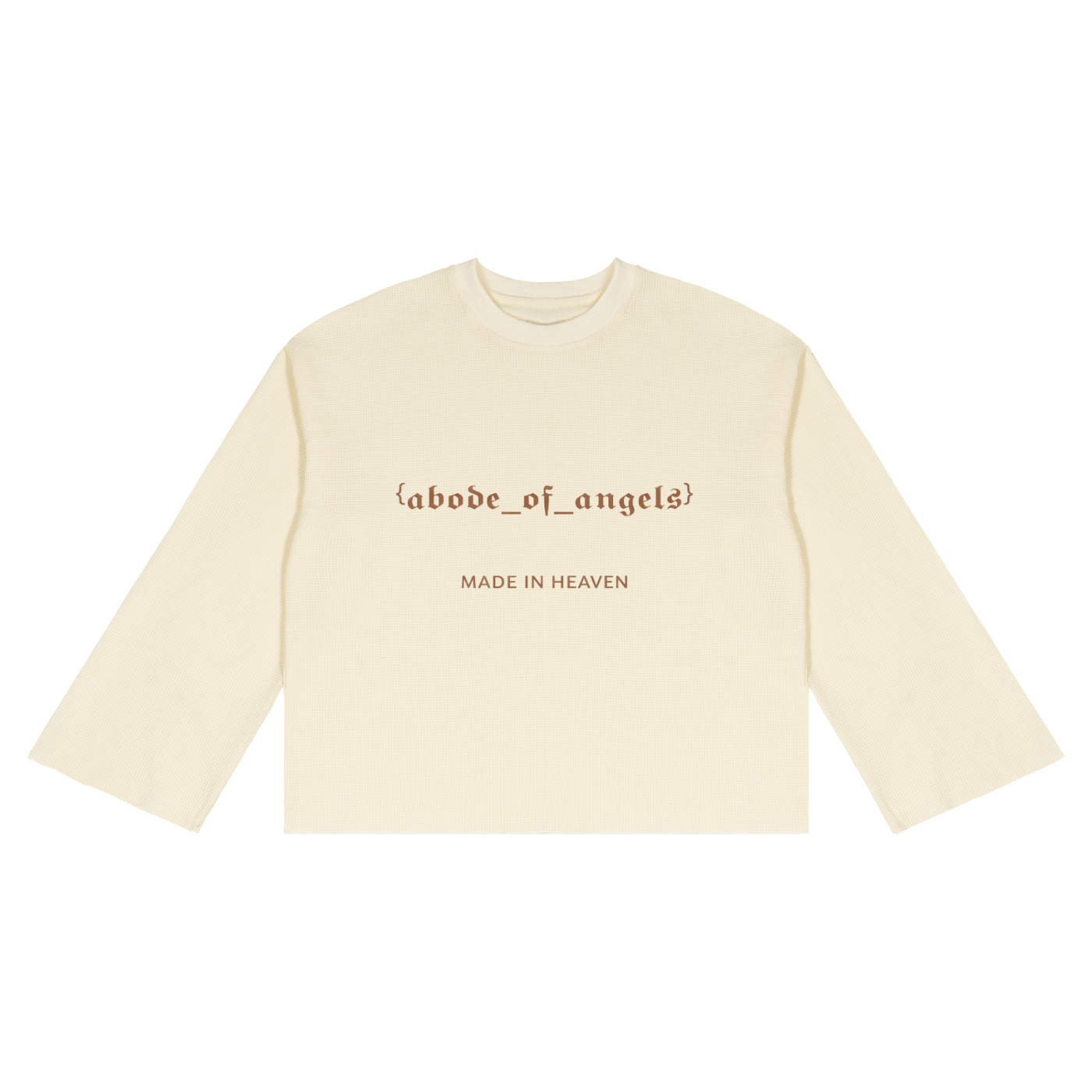 Waffle Knit “Citizen of Heaven” Long Sleeve Shirt