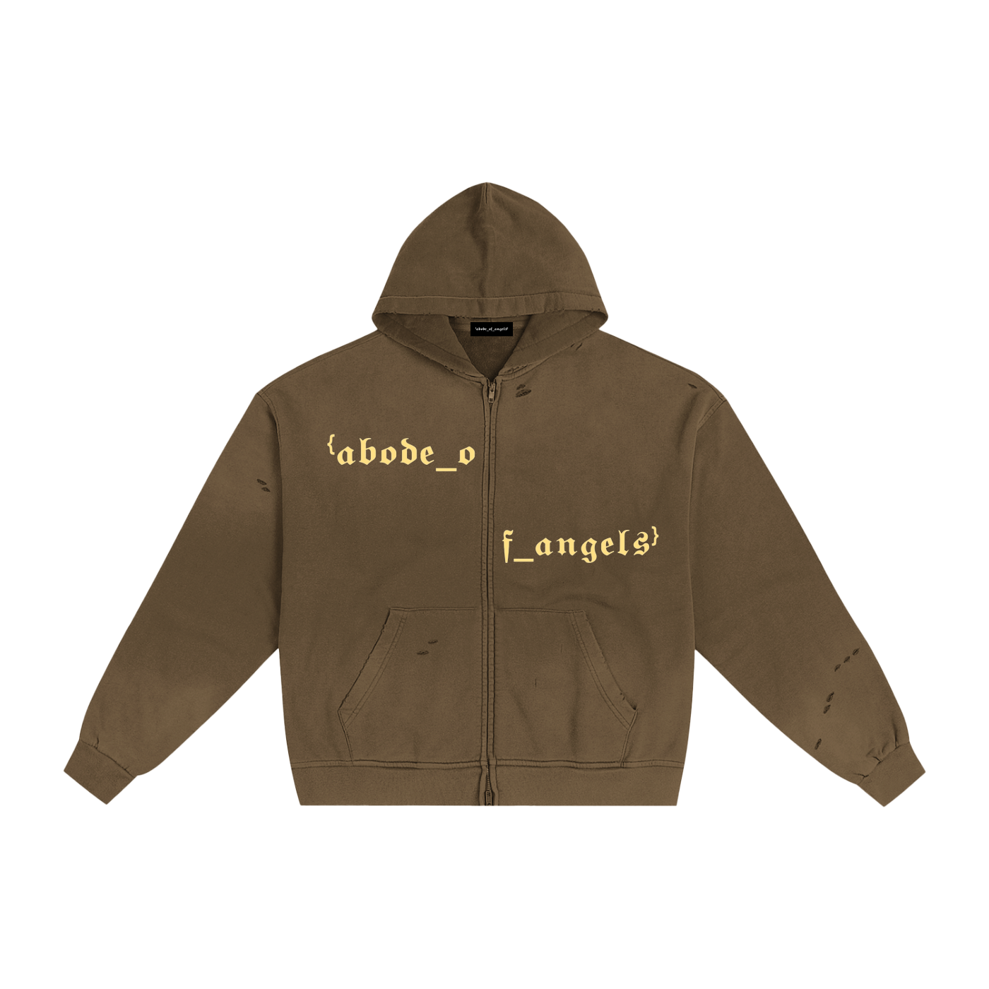 Tomb Coordinates Zip up Hoodie