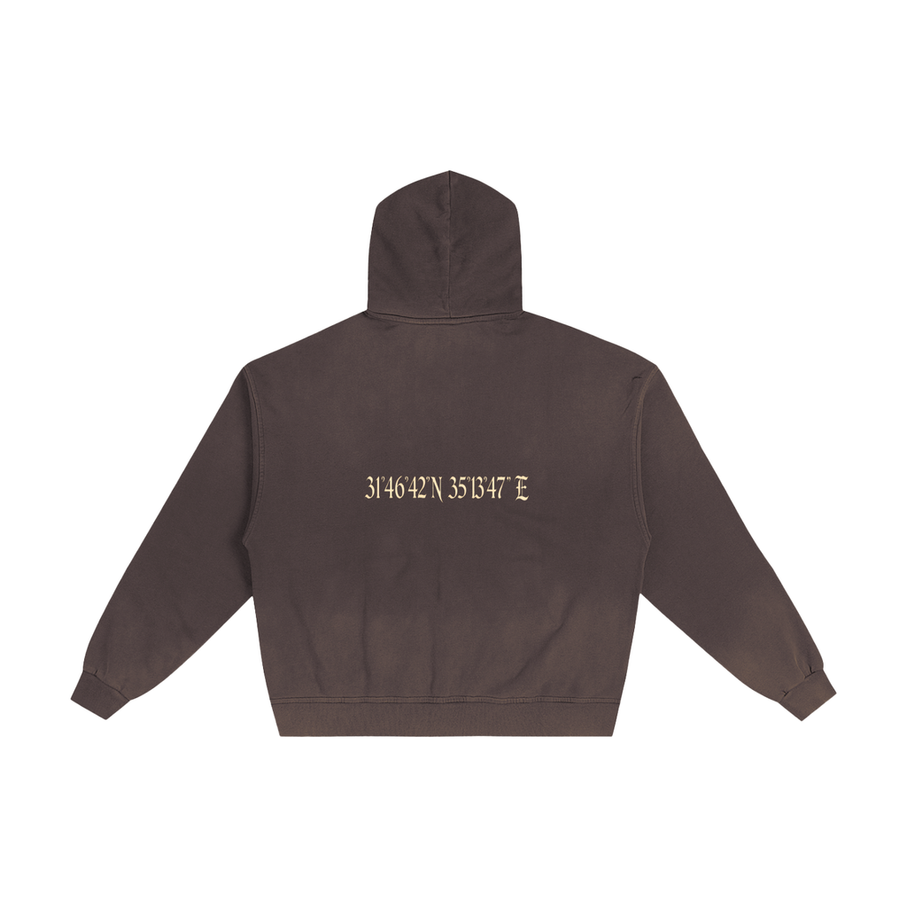 Tomb Coordinates Zip up Hoodie