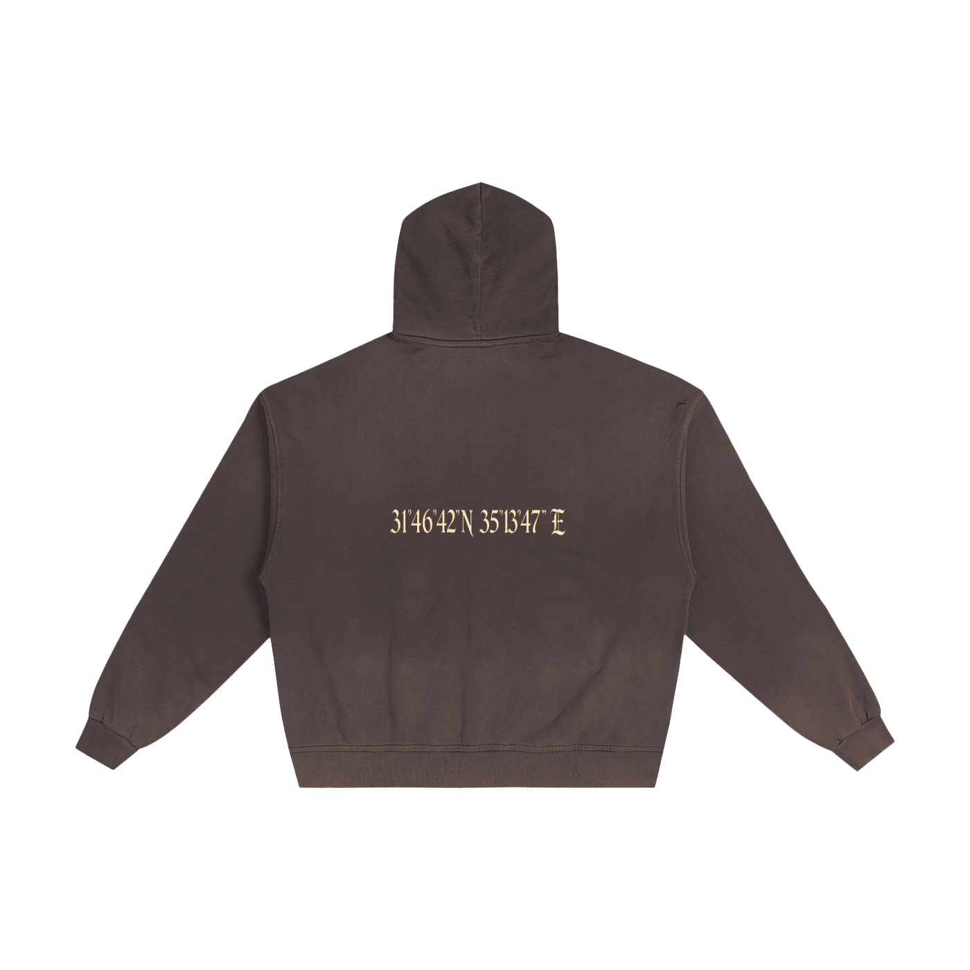 Tomb Coordinates Zip up Hoodie
