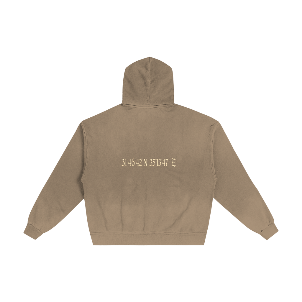 Tomb Coordinates Zip up Hoodie