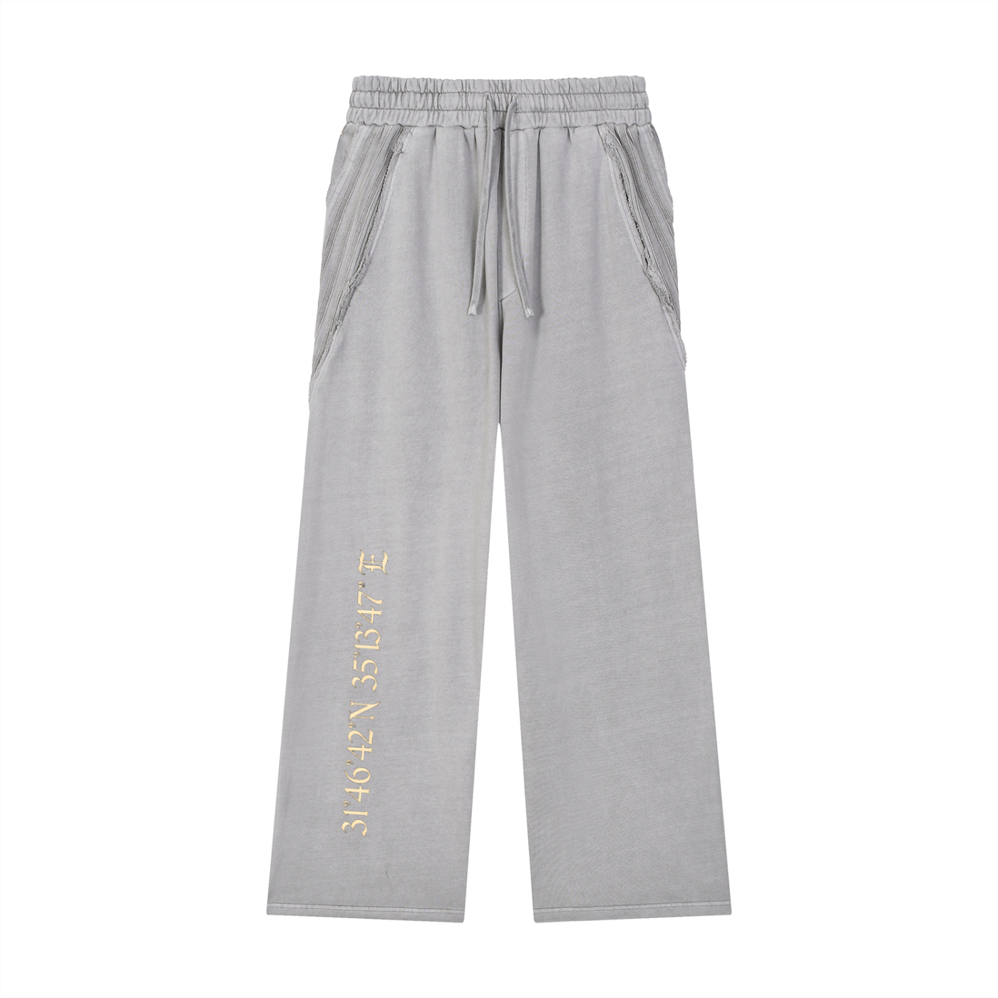 Tomb Coordinates Straight Sweatpants