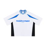 “REDLTRS” Oversized V-Neck Jersey
