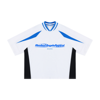 “REDLTRS” Oversized V-Neck Jersey