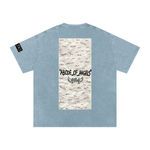 AOA “REDLTRS” Oversized Cotton T-Shirt