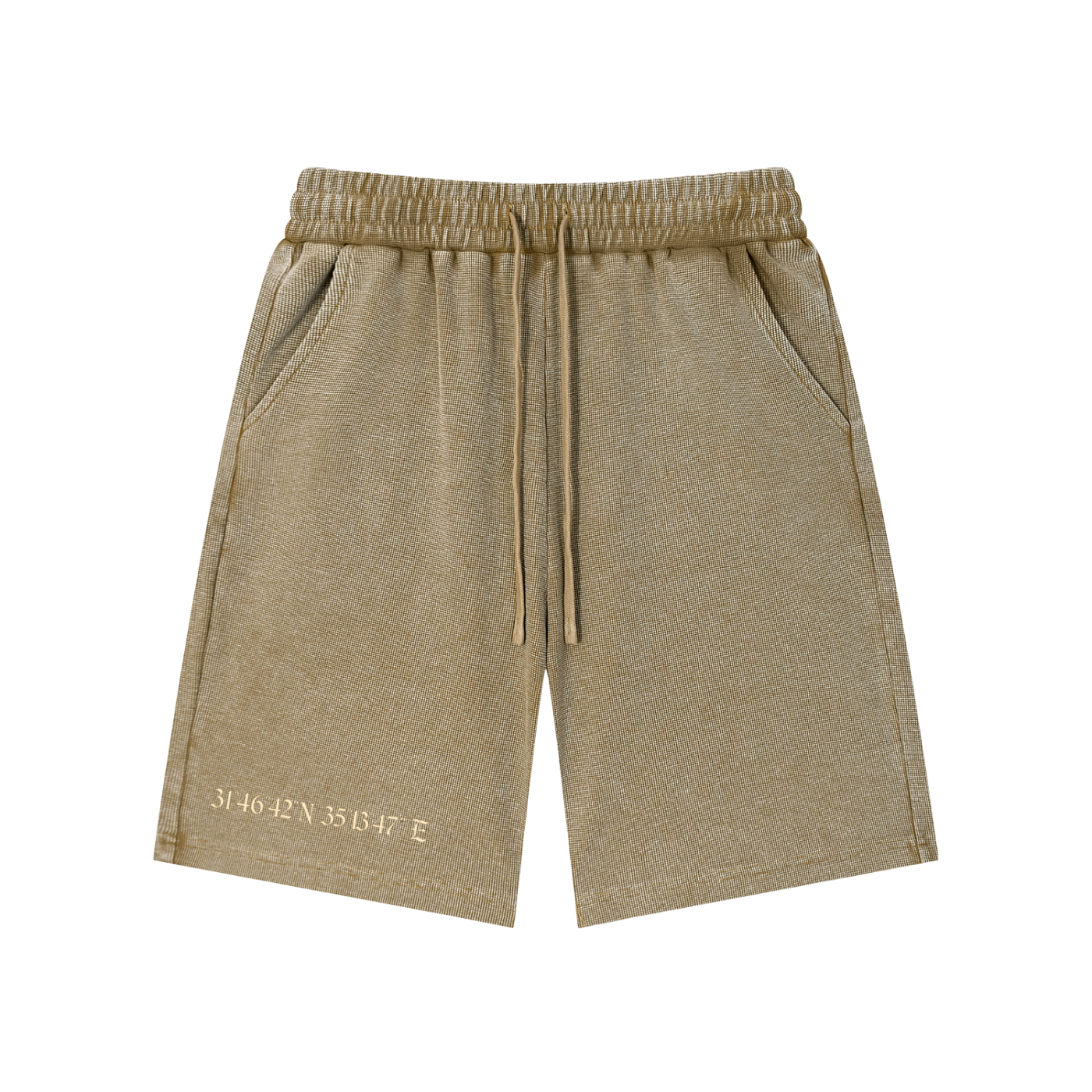 Waffle Knit Tomb Coordinate Shorts