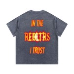 “REDLTRS” Waffle Knit T-Shirt
