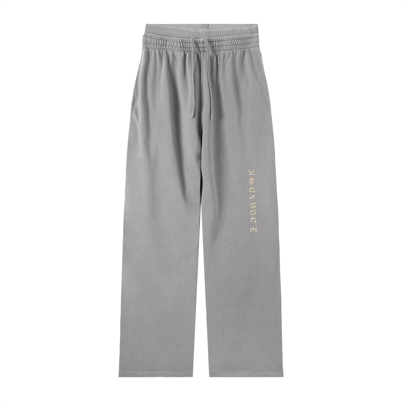 Tomb Coordinates Double Waist Pants Womens