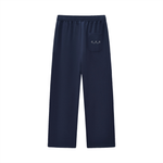 Curved Stripe “AOA” Straight Sweats