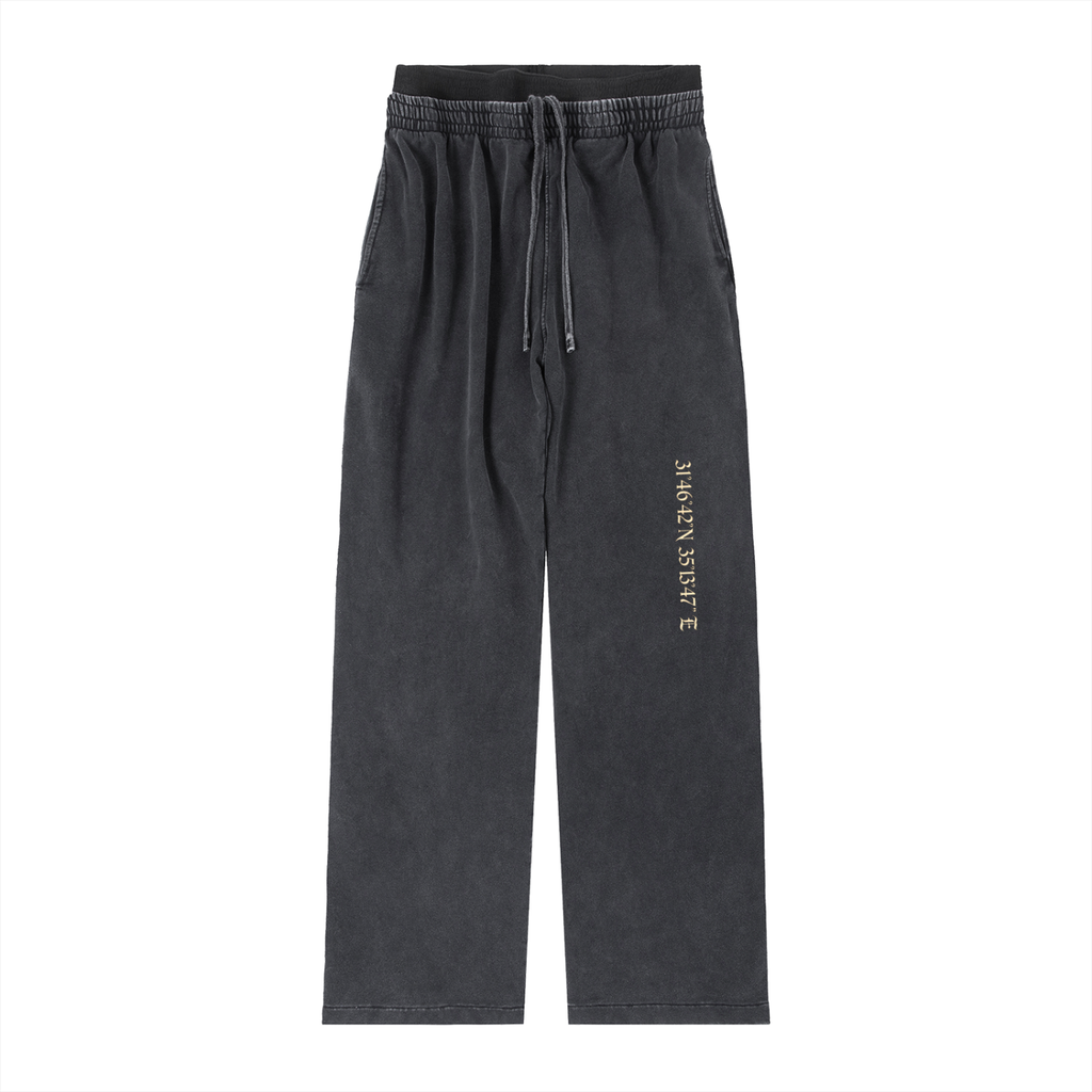 Tomb Coordinates Double Waist Pants Womens