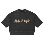“NOT OF THIS WORLD” Women’s Cropped Crew