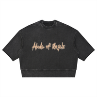 “NOT OF THIS WORLD” Women’s Cropped Crew