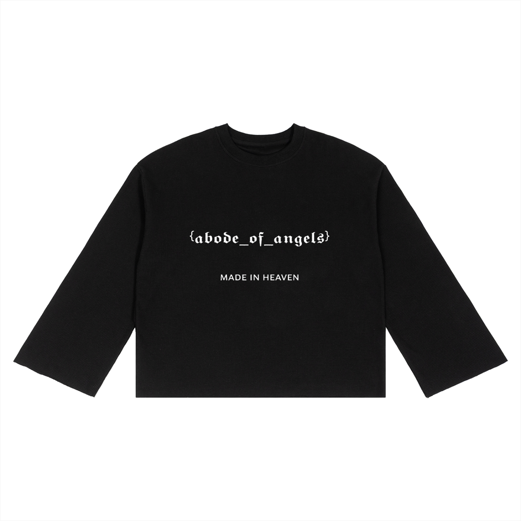 Waffle Knit “Citizen of Heaven” Long Sleeve Shirt
