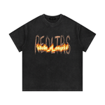 “REDLTRS” Waffle Knit T-Shirt