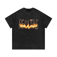 “REDLTRS” Waffle Knit T-Shirt
