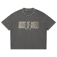 AOA “REDLTRS IWWJ” Oversized Boxy Tee