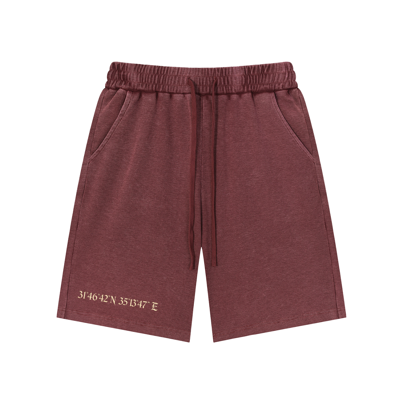 Waffle Knit Tomb Coordinate Shorts