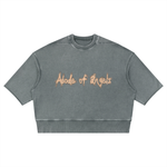 “NOT OF THIS WORLD” Women’s Cropped Crew