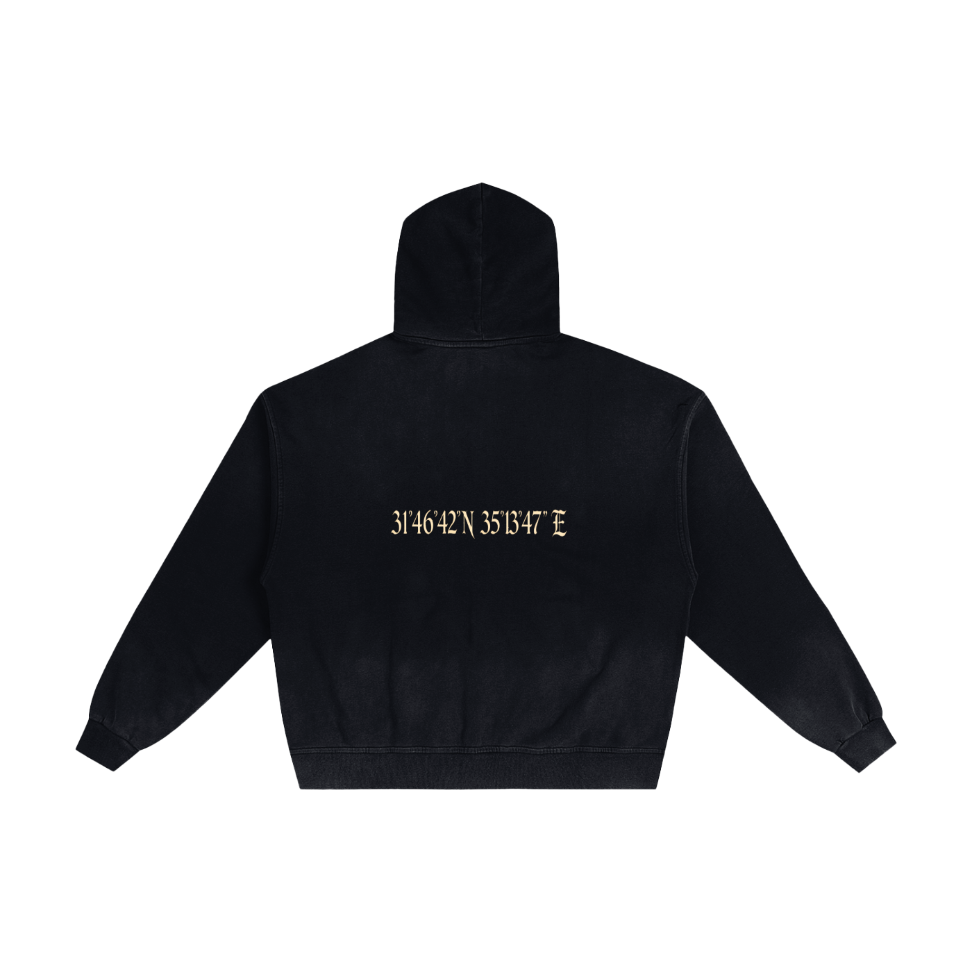 Tomb Coordinates Zip up Hoodie
