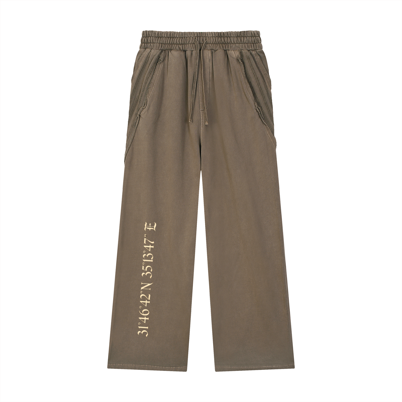 Tomb Coordinates Straight Sweatpants