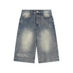AOA “REDLTRS” DENIM SHORTS
