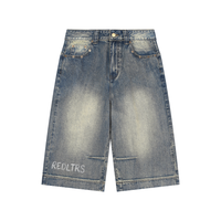 AOA “REDLTRS” DENIM SHORTS