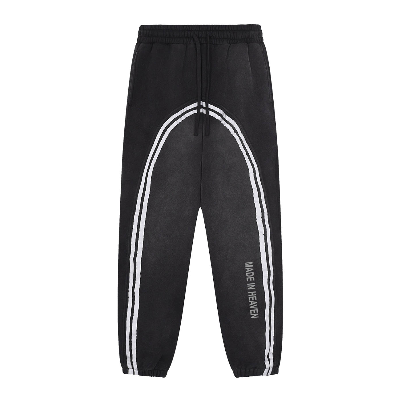 Striped “MADE IN HEAVEN” Heavyweight Sweatpants