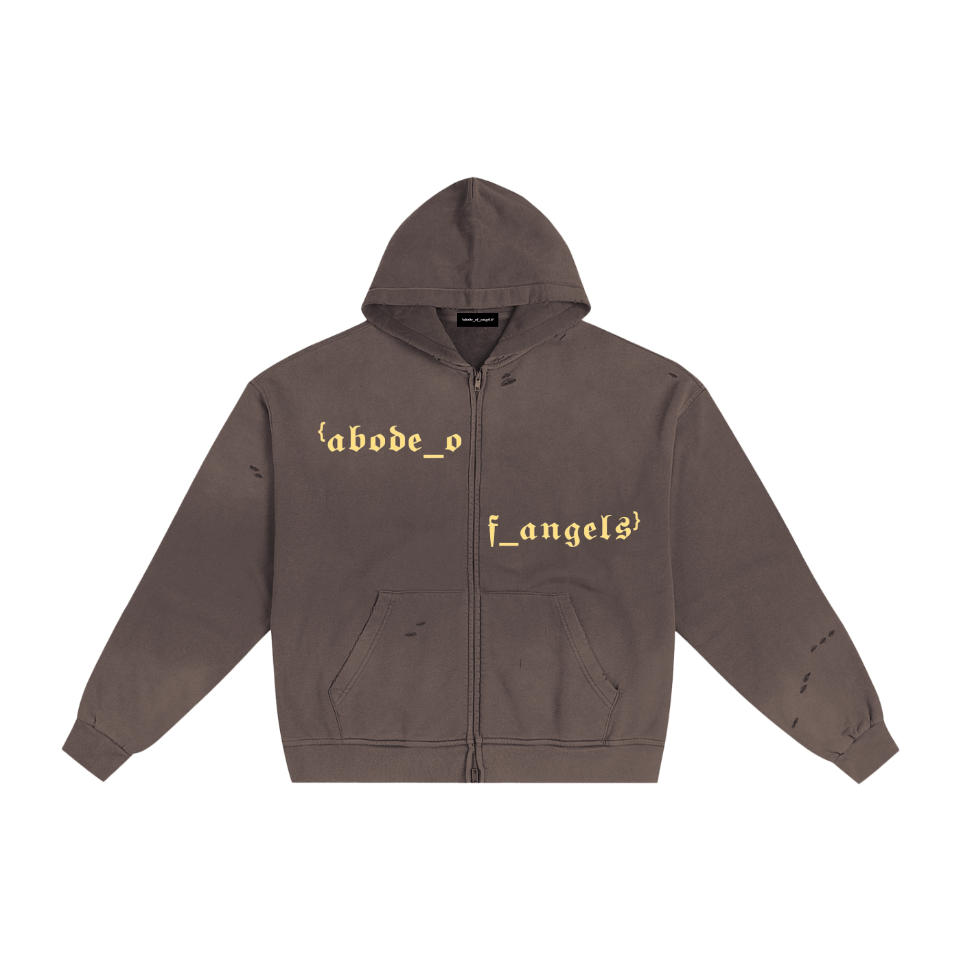 Tomb Coordinates Zip up Hoodie