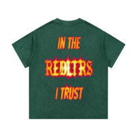 “REDLTRS” Waffle Knit T-Shirt