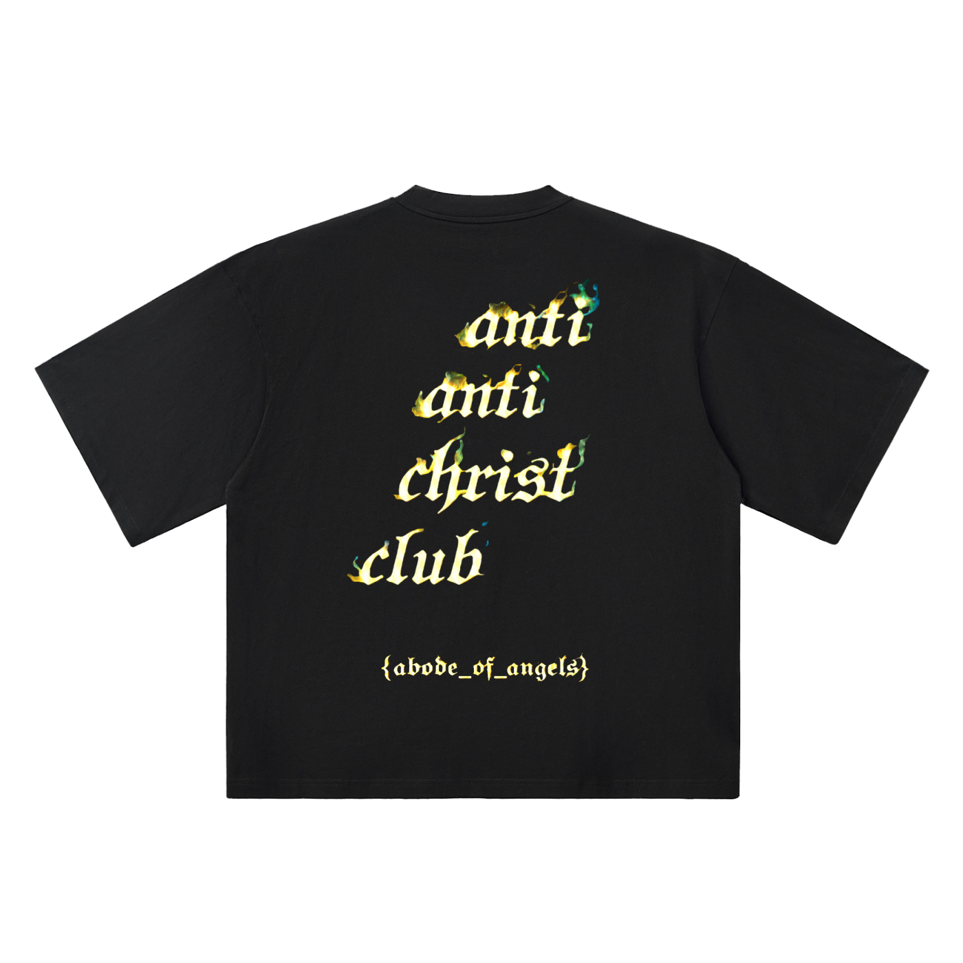 Oversized Drop Shoulder “MADE IN HEAVEN” T-Shirt