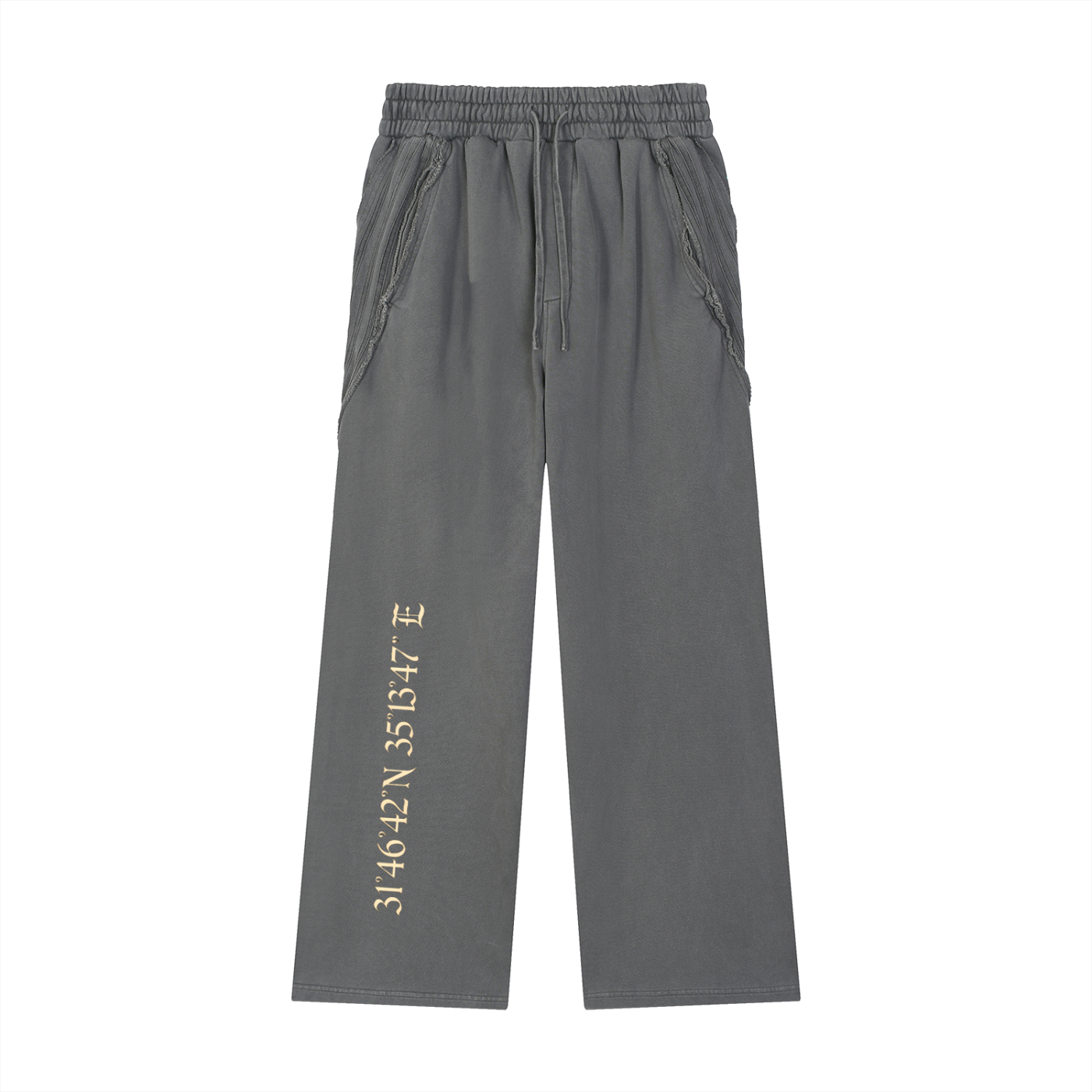 Tomb Coordinates Straight Sweatpants