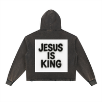 Vintage “Jesus Is King” Heavyweight Hoodie