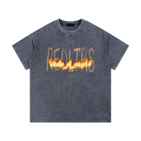 “REDLTRS” Waffle Knit T-Shirt