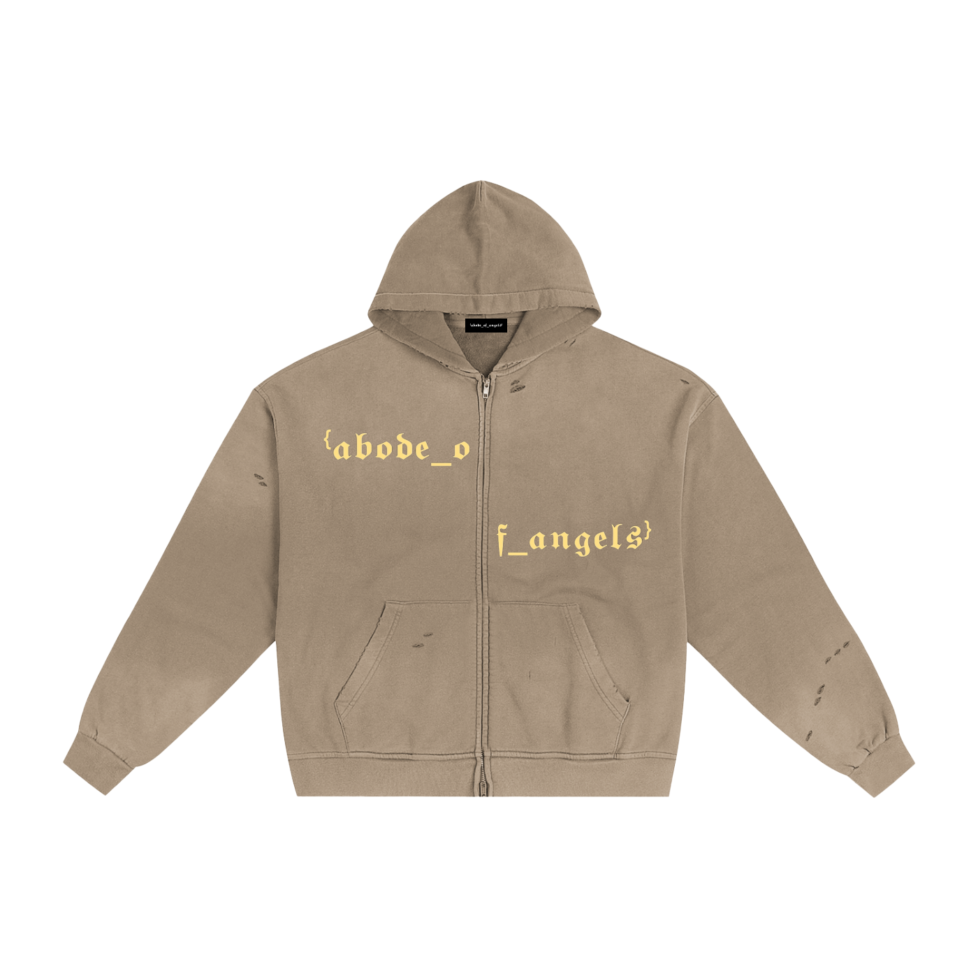 Tomb Coordinates Zip up Hoodie