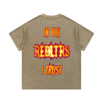 “REDLTRS” Waffle Knit T-Shirt