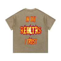 “REDLTRS” Waffle Knit T-Shirt
