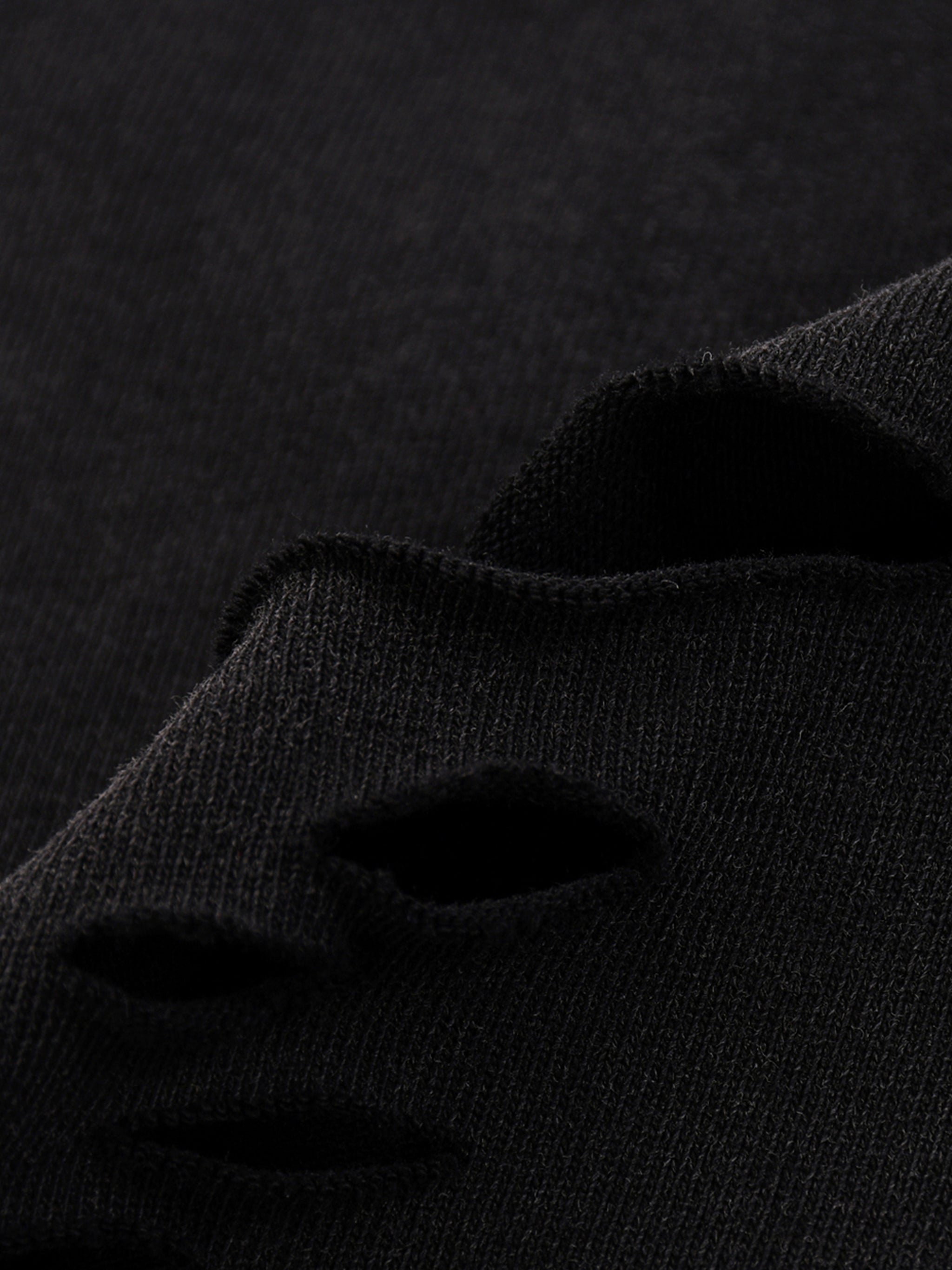 “AbodeOfAngels” Raw-Hem T-Shirt